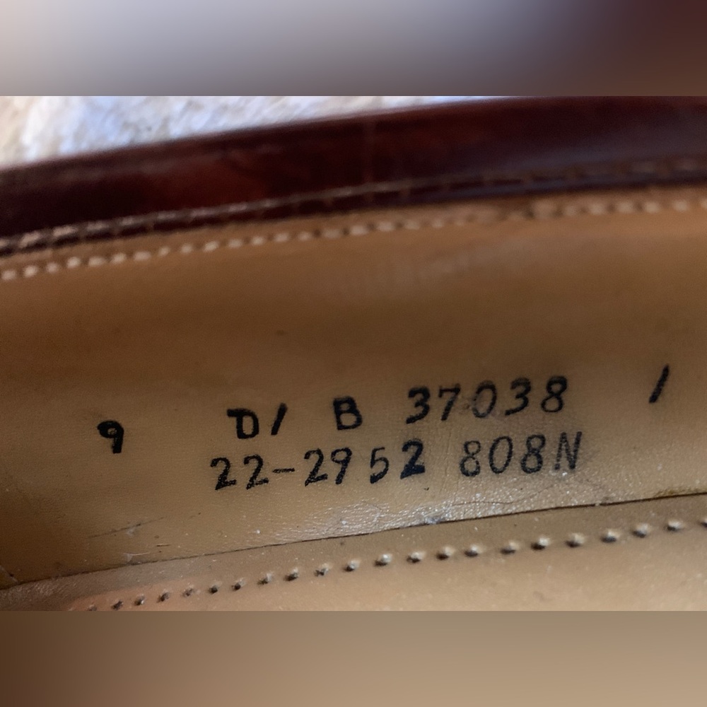 Johnston & Murphy Brown Leather Tassel Loafers - Picture 6 of 7